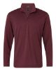 Picture of 4HM700 - Men's Pro-Lock Performance Mélange Quarter-Zip Pullover