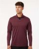 Picture of 4HM700 - Men's Pro-Lock Performance Mélange Quarter-Zip Pullover