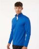 Picture of 4HM700 - Men's Pro-Lock Performance Mélange Quarter-Zip Pullover