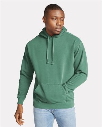 Picture of 1567 - Unisex Garment-Dyed Hooded Sweatshirt