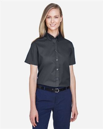 Picture of 78194 - Women's Optimum Short Sleeve Twill Shirt