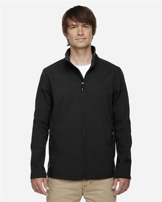 Picture of 88184T - Men's Tall Cruise Two-Layer Fleece Bonded Soft Shell Jacket