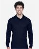 Picture of 88192T - Men's Tall Pinnacle Performance Long Sleeve Piqué Polo