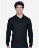 Picture of 88192T - Men's Tall Pinnacle Performance Long Sleeve Piqué Polo