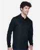 Picture of 88192T - Men's Tall Pinnacle Performance Long Sleeve Piqué Polo