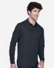 Picture of 88192T - Men's Tall Pinnacle Performance Long Sleeve Piqué Polo