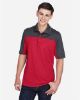 Picture of CE101 - Men's Balance Colorblock Performance Piqué Polo