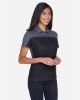 Picture of CE101W - Women's Balance Colorblock Performance Piqué Polo