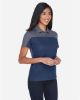 Picture of CE101W - Women's Balance Colorblock Performance Piqué Polo