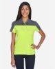 Picture of CE101W - Women's Balance Colorblock Performance Piqué Polo