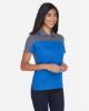 Picture of CE101W - Women's Balance Colorblock Performance Piqué Polo
