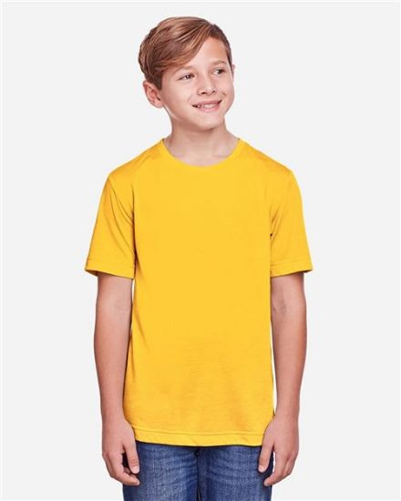 Picture of CE111Y - Youth Fusion ChromaSoft™ Performance T-Shirt