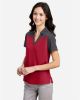 Picture of CE112CW - Women's Fusion ChromaSoft™ Colorblock Polo