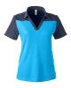 Picture of CE112CW - Women's Fusion ChromaSoft™ Colorblock Polo