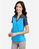 Picture of CE112CW - Women's Fusion ChromaSoft™ Colorblock Polo