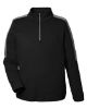 Picture of CE404 - Men's Market Snag Protect Mesh Colorblock Quarter-Zip Pullover