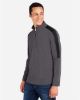 Picture of CE404 - Men's Market Snag Protect Mesh Colorblock Quarter-Zip Pullover