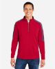 Picture of CE404 - Men's Market Snag Protect Mesh Colorblock Quarter-Zip Pullover