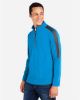 Picture of CE404 - Men's Market Snag Protect Mesh Colorblock Quarter-Zip Pullover