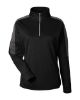 Picture of CE404W - Women's Market Snag Protect Mesh Colorblock Quarter-Zip Pullover
