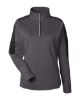 Picture of CE404W - Women's Market Snag Protect Mesh Colorblock Quarter-Zip Pullover