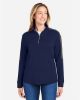 Picture of CE404W - Women's Market Snag Protect Mesh Colorblock Quarter-Zip Pullover