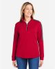 Picture of CE404W - Women's Market Snag Protect Mesh Colorblock Quarter-Zip Pullover