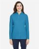 Picture of CE405W - Women's Fusion ChromaSoft™ Pique Quarter-Zip Pullover