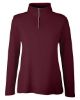 Picture of CE405W - Women's Fusion ChromaSoft™ Pique Quarter-Zip Pullover