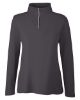 Picture of CE405W - Women's Fusion ChromaSoft™ Pique Quarter-Zip Pullover