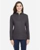 Picture of CE405W - Women's Fusion ChromaSoft™ Pique Quarter-Zip Pullover