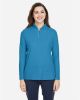 Picture of CE405W - Women's Fusion ChromaSoft™ Pique Quarter-Zip Pullover