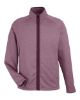 Picture of CE72 - Men's Venture Heathered Stripe Full-Zip Jacket