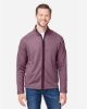 Picture of CE72 - Men's Venture Heathered Stripe Full-Zip Jacket