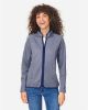 Picture of CE72W - Women's Venture Heathered Stripe Full-Zip Jacket