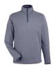 Picture of CE73 - Men's Venture Heathered Stripe Quarter-Zip Pullover