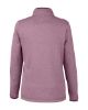 Picture of CE73W - Women's Venture Heathered Stripe Quarter-Zip Pullover