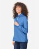 Picture of CE73W - Women's Venture Heathered Stripe Quarter-Zip Pullover