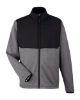 Picture of CE74 - Men's Venture Heathered Stripe Hybrid Jacket