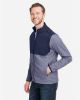 Picture of CE74 - Men's Venture Heathered Stripe Hybrid Jacket