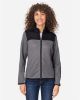 Picture of CE74W - Women's Venture Heathered Stripe Hybrid Jacket