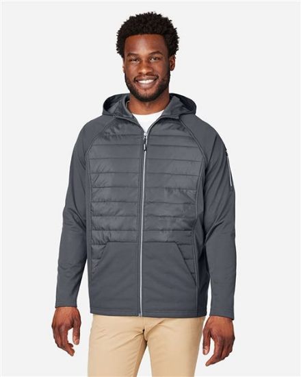 Picture of CE808 - Unisex Techno Lite Hybrid Hooded Jacket