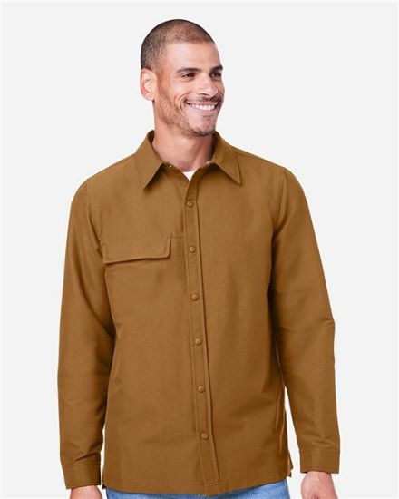 Picture of M72 - Unisex Flex Twill Overshirt Jacket