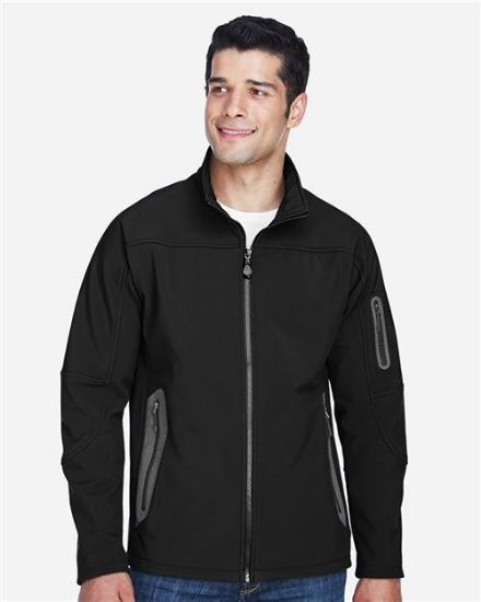 Picture of 88138 - Men's Three Layer Fleece Bonded Shell Technical Jacket