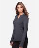 Picture of NE400W - Women's JAQ Stretch Performance V-Neck Snap Pullover