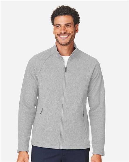 Picture of NE727 - Men's Spirit Textured Full-Zip