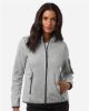 Picture of NE730W - Women's Jasper Jacquard Full-Zip Fleece Jacket