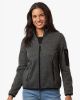 Picture of NE730W - Women's Jasper Jacquard Full-Zip Fleece Jacket