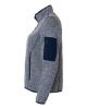 Picture of NE730W - Women's Jasper Jacquard Full-Zip Fleece Jacket