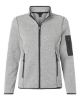 Picture of NE730W - Women's Jasper Jacquard Full-Zip Fleece Jacket